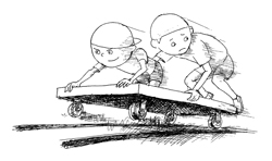 暴走する台車web