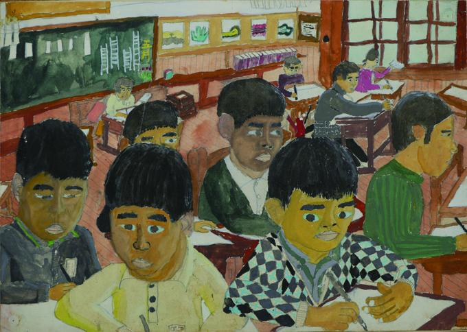 北海道岩見沢市 南小学校 高橋武路 （５年）「教室」